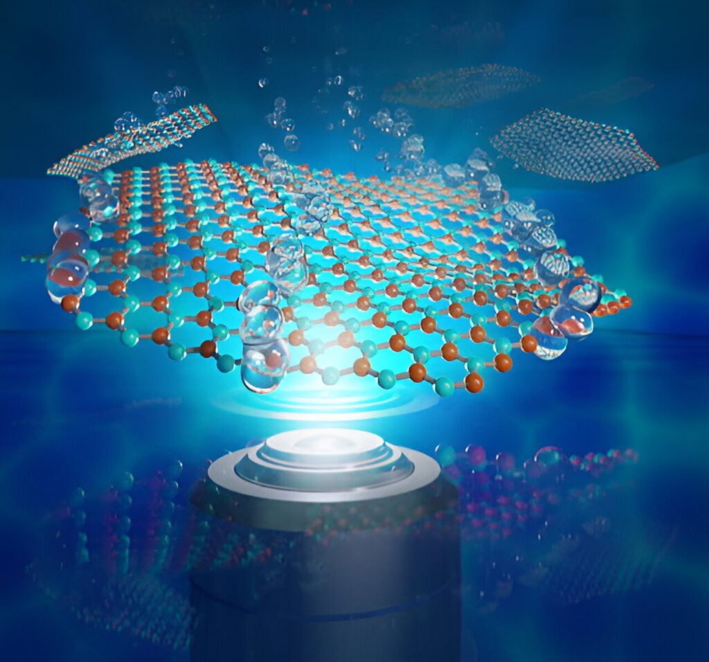 Study unveils key dynamics of 2D nanomaterials with view to larger-scale production