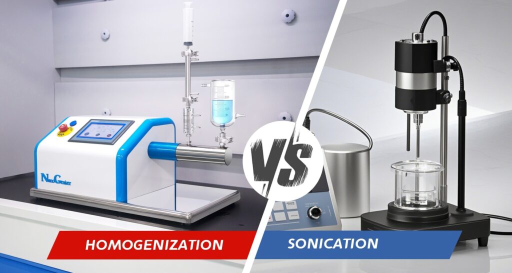 High-Pressure Homogenization Vs. Sonication