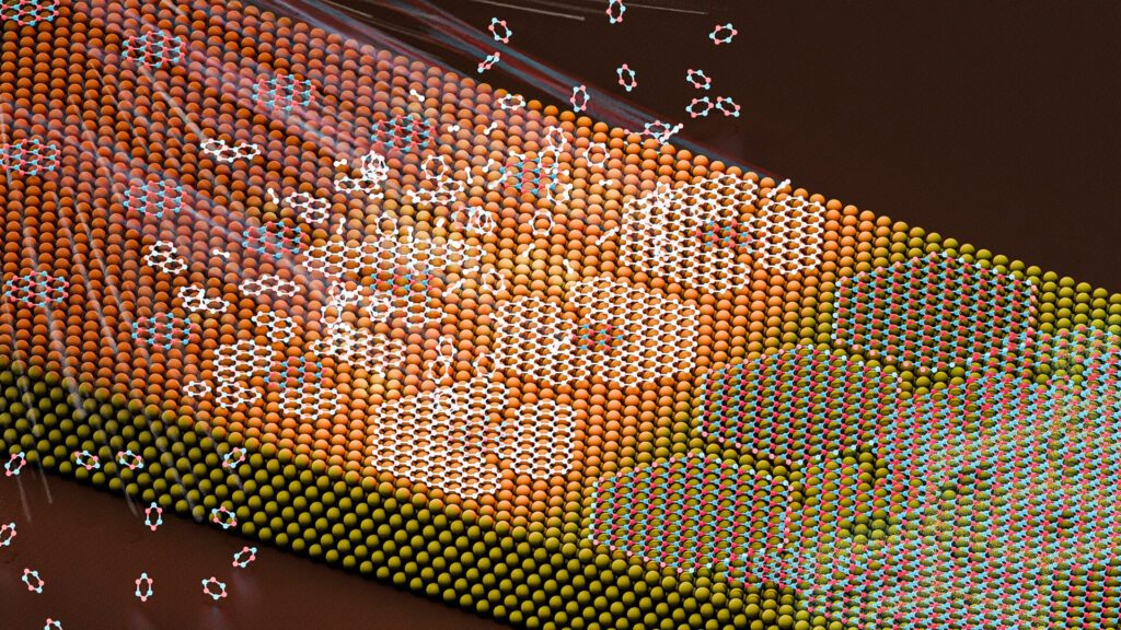 Hexagons of hexagonal boron nitride join up to form 2D insulator for next-gen electronic devices