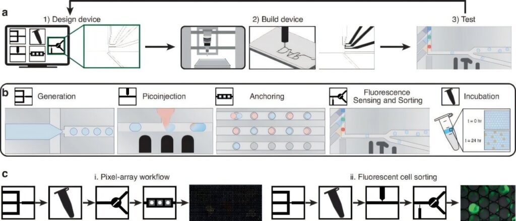 Microfluidic component library component library enables rapid, low-cost device prototyping